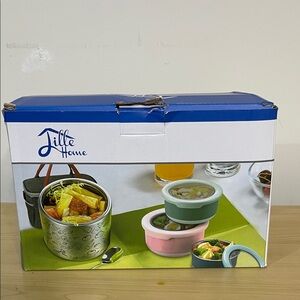 Thermal Food Storage Set -Green